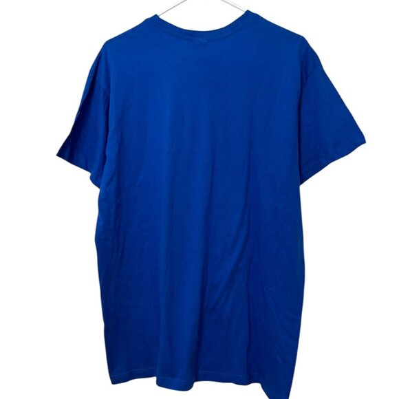 NWT Italia Italy Soccer Tee Size XL Bright Blue Flag Short Sleeves Crewneck - Picture 3 of 5